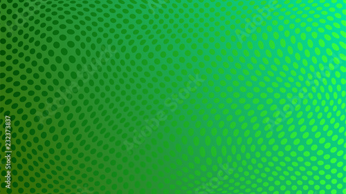 Abstract glossy green background with dots, wallpaper, imitation snake skin