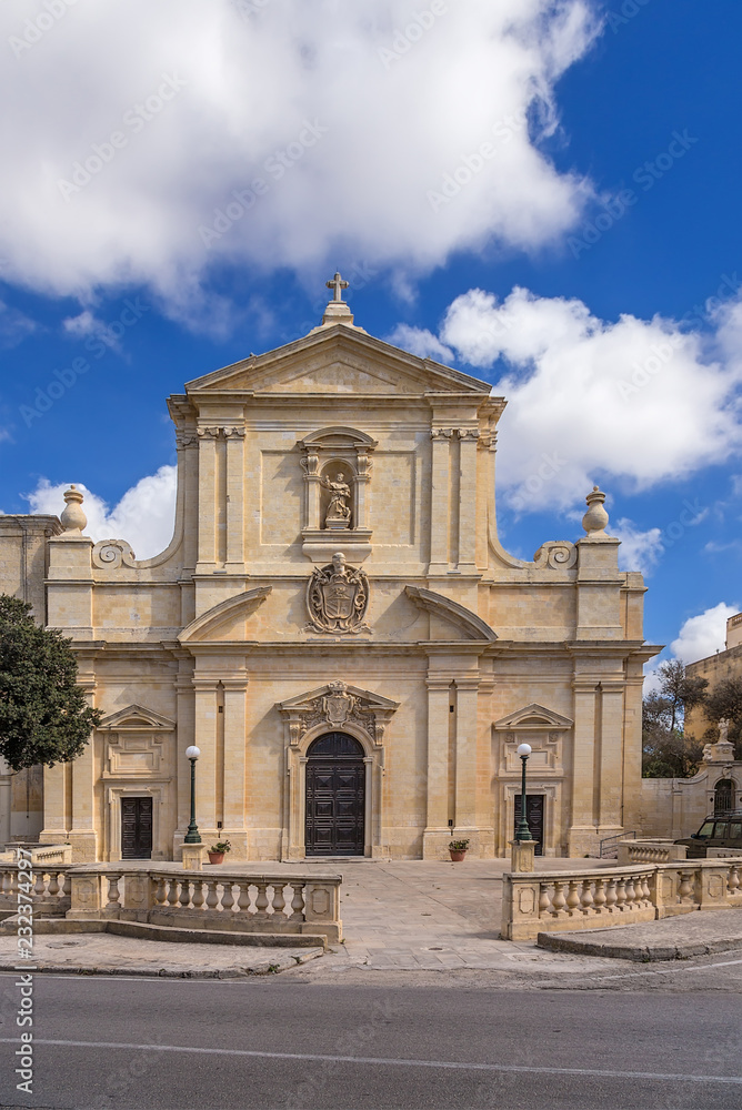 Rabat, Malta. The Sanctuary of Our Lady of the Grotto