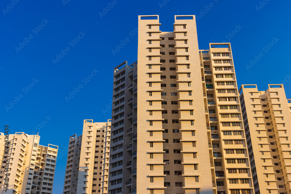 Modern building in India Modern building in India