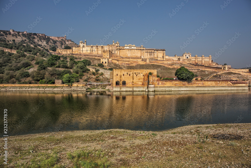 Mehrangarh Fort, Jodhpur, Rajasthan, India. Indian palace