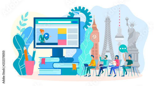 Webinar on learning foreign languages.