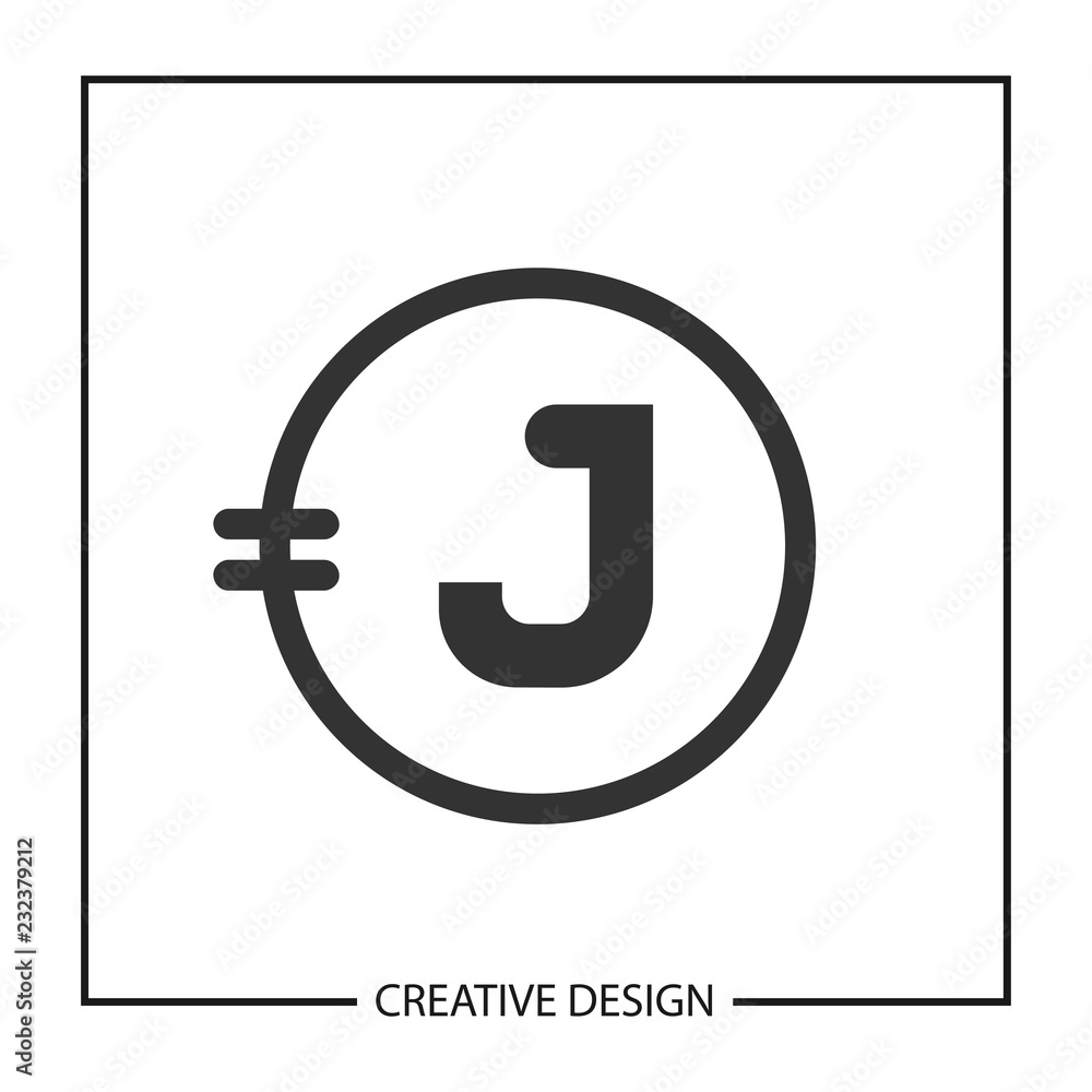 Initial Letter J Logo Template Vector Design Initial Letter J Logo Template Vector Design