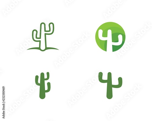 Cactus Logo template