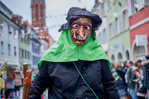 bannwaldhexen simonswald 3 - fastnacht umzug emmendingen - fastanchtsgestalt photo