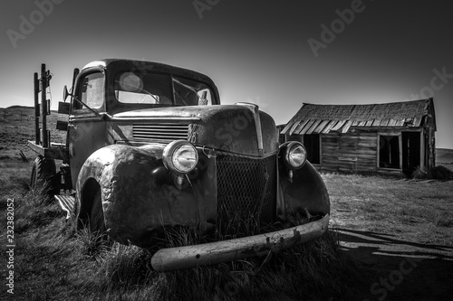 Old Pickup truck in Bodie S...