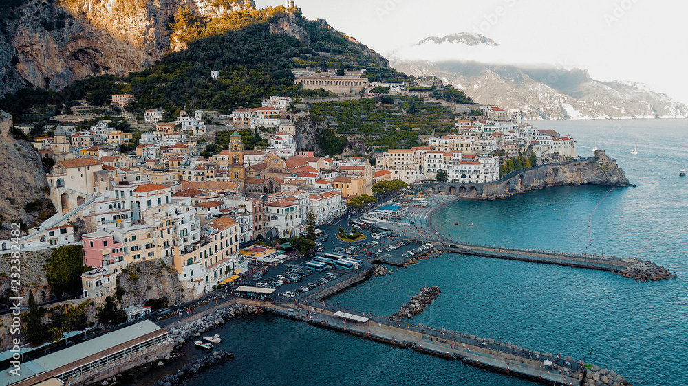 Amalfi from above