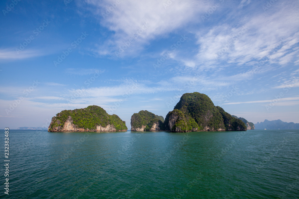 Landscapes of Phang Nga National Park in Thailand Landscapes of Phang Nga National Park in Thailand