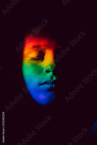Fototapeta Naklejka Na Ścianę i Meble -  Rainbow Child