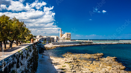 Photography The beautiful Romanesque Cathedral Basilica of San Nicola Pellegrino, in Trani
