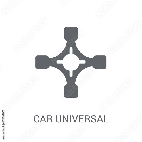 car universal joint icon. Trendy car universal joint logo concept on white background from car parts collection