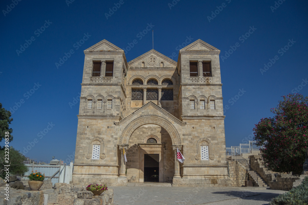 Church of the Transfiguration. Mount Tabor, Israel.