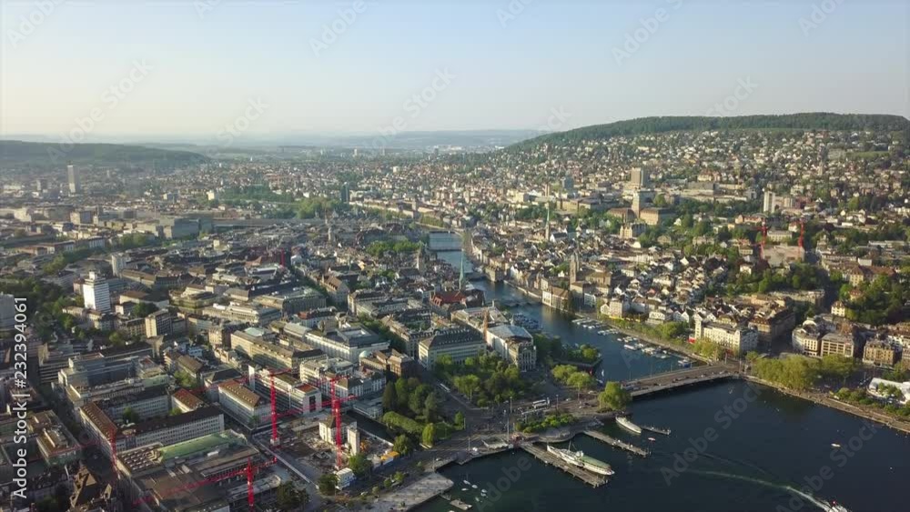 evening time zurich city lake bay park aerial panorama 4k switzerland
evening time zurich city lake bay park aerial panorama 4k switzerland