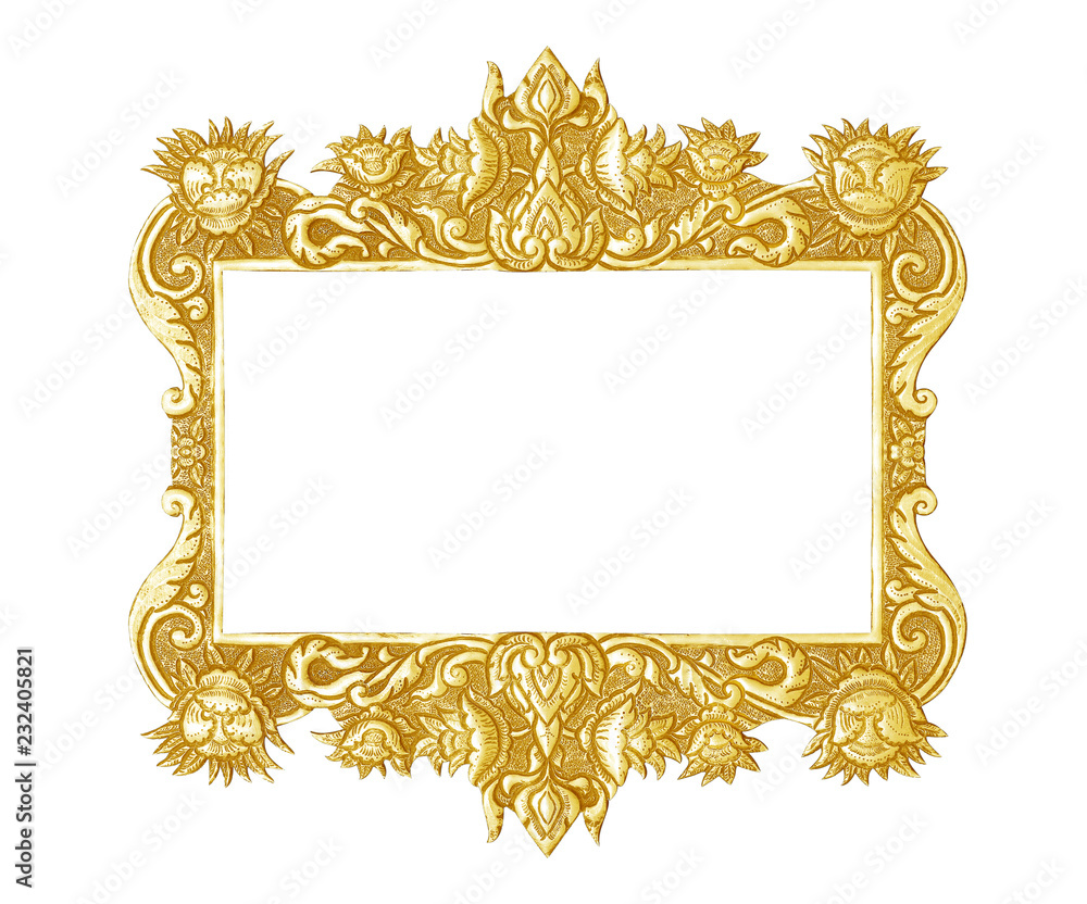 old decorative silver frame - handmade, engraved - isolated on white background old decorative silver frame - handmade, engraved - isolated on white background