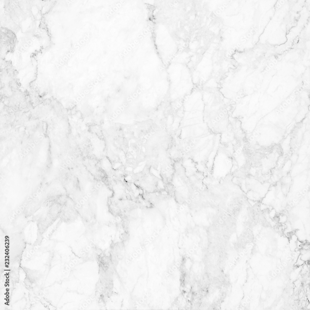 Obraz premium White marble texture abstract background pattern with high resolution.