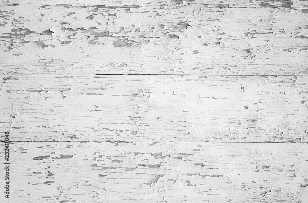 Old painted weathered wood textured background with long boards lined up. Wooden planks on a wall or floor with grain and rough vintage texture. Light neutral flat faded and washed out tones. Old painted weathered wood textured background with long boards lined up. Wooden planks on a wall or floor with grain and rough vintage texture. Light neutral flat faded and washed out tones.