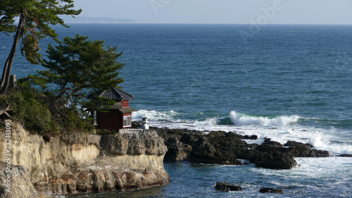 五浦海岸　六角堂