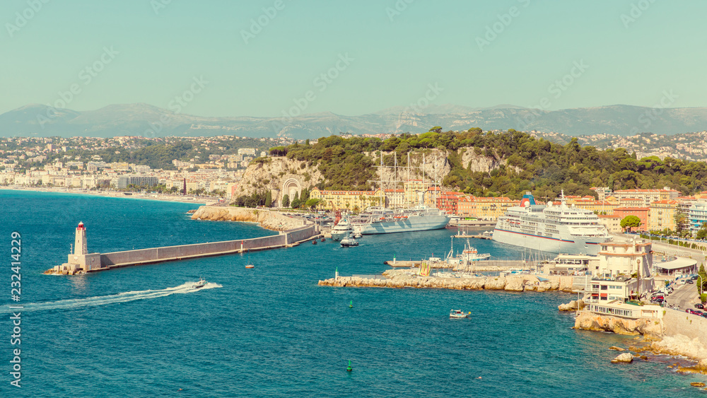 Fototapeta premium Port of Nice, France