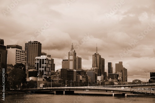 Fototapeta Naklejka Na Ścianę i Meble -  Melbourne - CBD