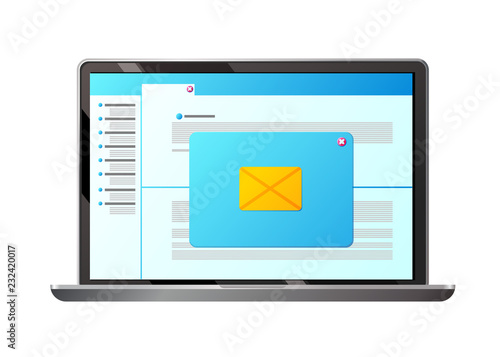 Email, letter. Sending, receiving mail messages, collecting and exchanging information.