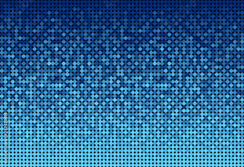 Banner Blue Sequins Glitter Sparkle Stars Glow.