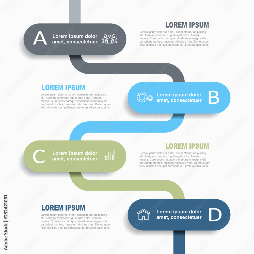 Infographic design template with place for your data. Vector illustration. Infographic design template with place for your data. Vector illustration.