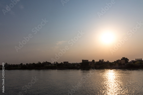 Sunset on Nile