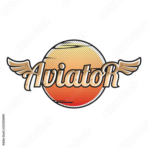aviator wing sign symbol