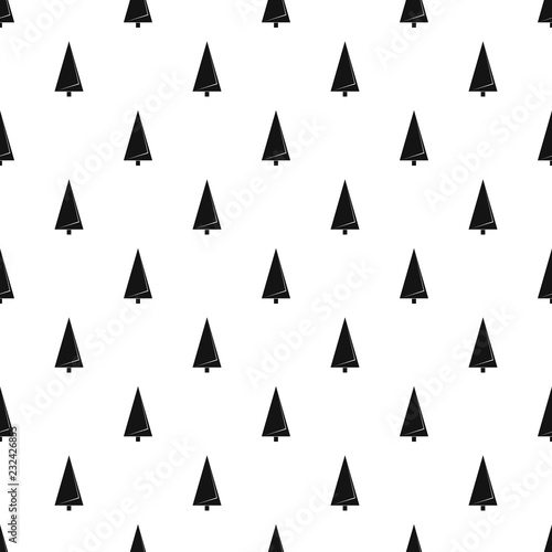 Origami fir tree pattern vector seamless repeating for any web design