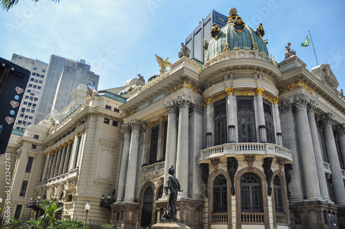 Theatro Municipal (Municipal Theatre) is an opera house in the Centro district of Rio de Janeiro