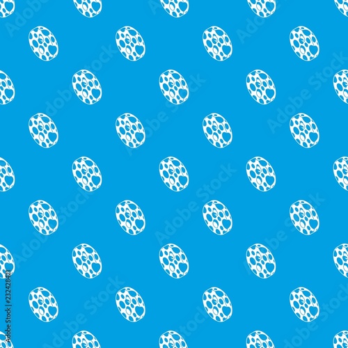Clothes button pattern vector seamless blue repeat for any use