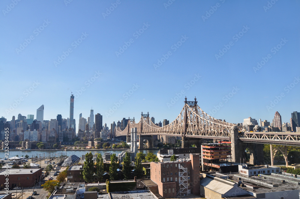 Naklejka premium View of Manhattan from other side