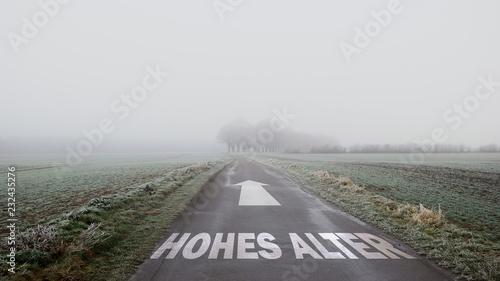 Schild 402 - Hohes Alter