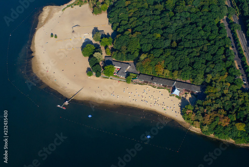 Luftbild Strand in Haltern am See
