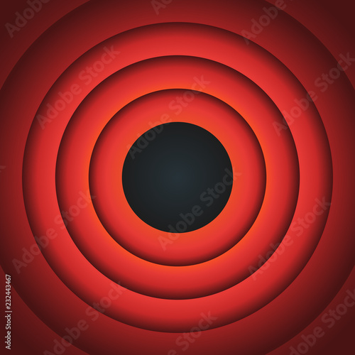 Retro cartoon movie style background