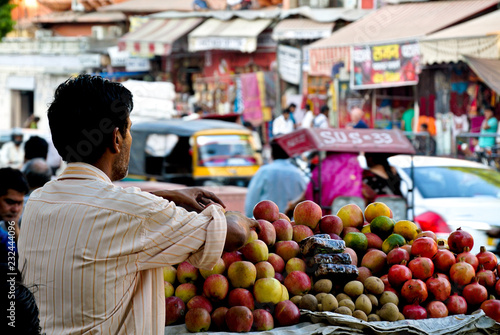 Indian street vendor