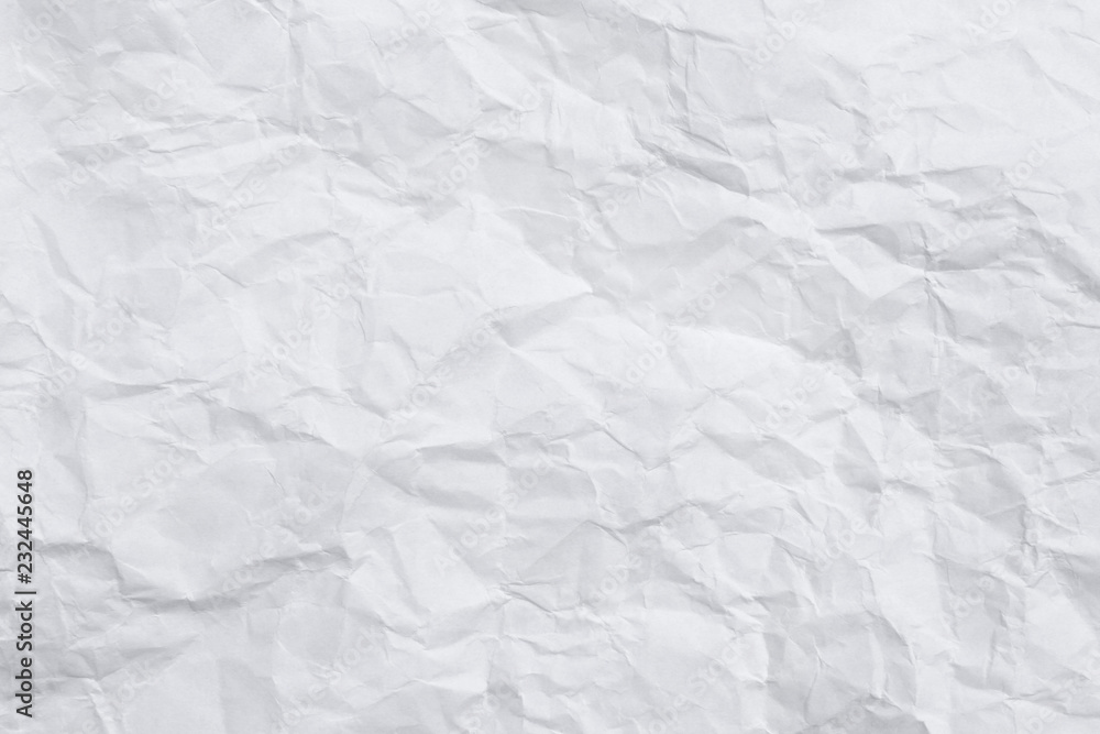 Wrinkle white or gray paper patterns texture background Wrinkle white or gray paper patterns texture background