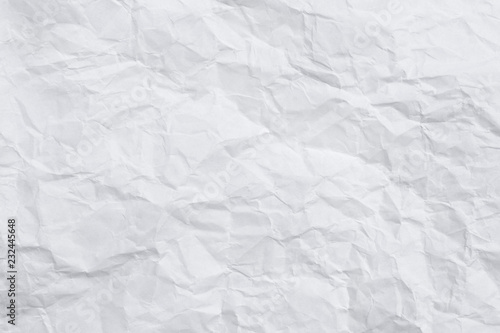 Wrinkle white or gray paper patterns texture background