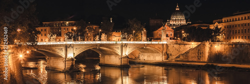 Canvas Print panorama View of the Cathedral of St