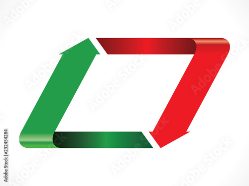 Arrow frame vector