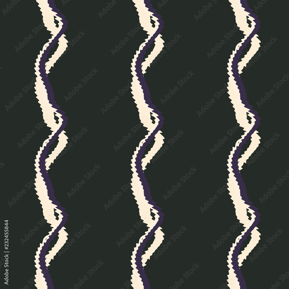 Fototapeta premium Seamless background pattern with a variety of multicolored lines.