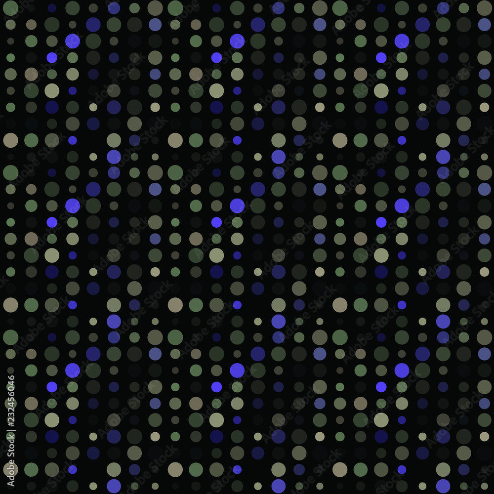 Seamless abstract pattern background with a variety of colored circles. Seamless abstract pattern background with a variety of colored circles.