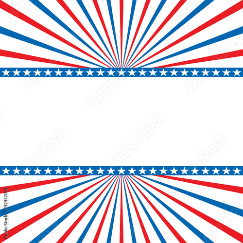 Memorial day sale banner template design with masses of copy space.