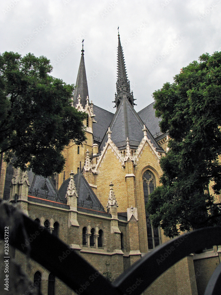 Saint Elisabeth Church or Erzsebet church in Budapest, Hungary