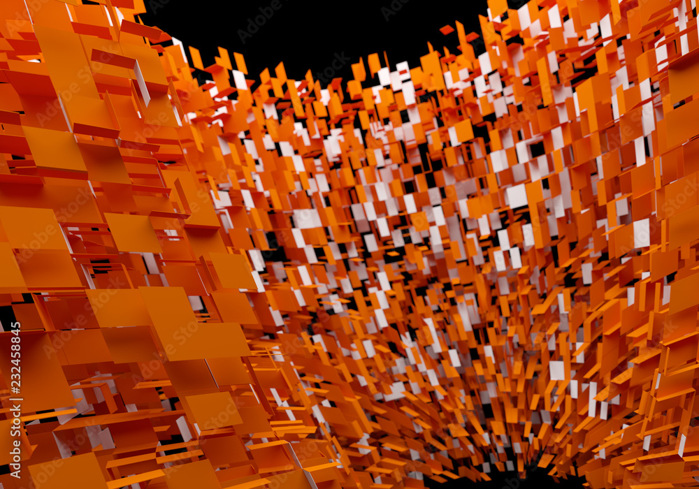 Obraz premium abstract orange background