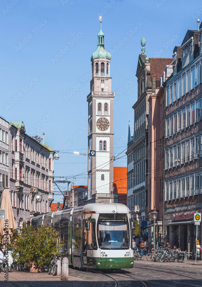 Augsburg in its full swing