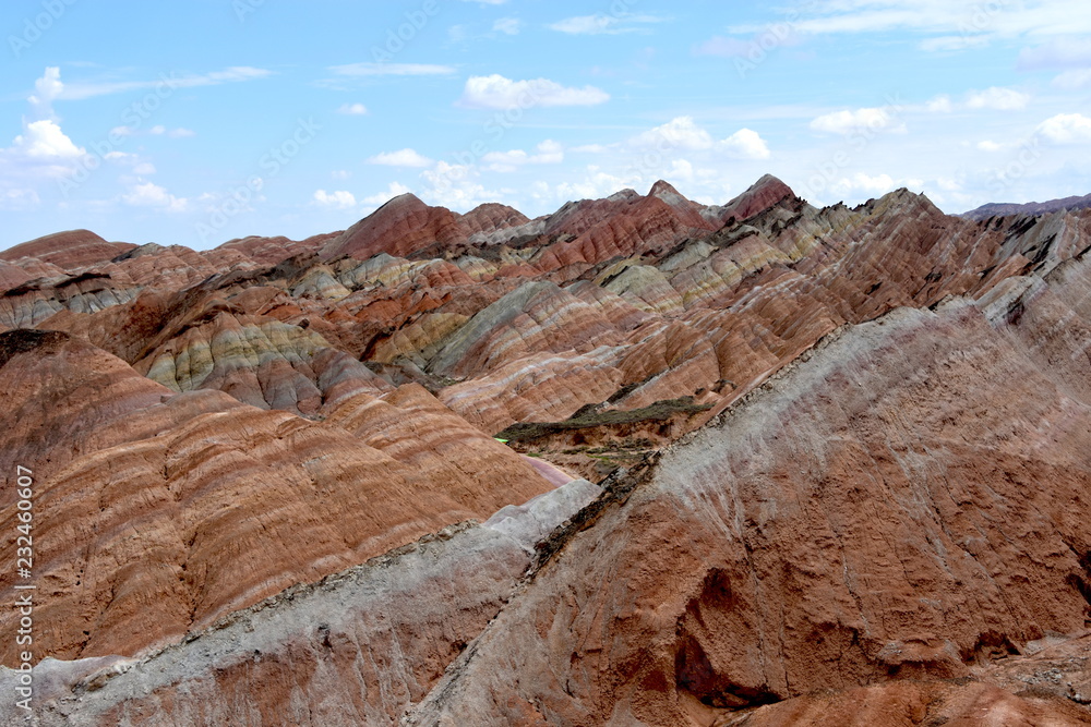 Fototapeta premium Danxia National Geological Park en Zhangye, China