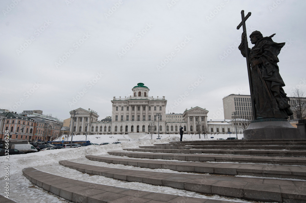 Fototapeta premium winter Moscow