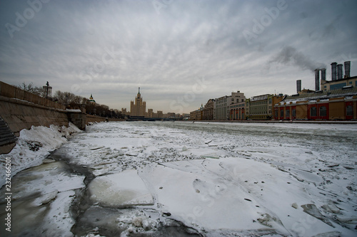 Fototapeta Naklejka Na Ścianę i Meble -  winter Moscow