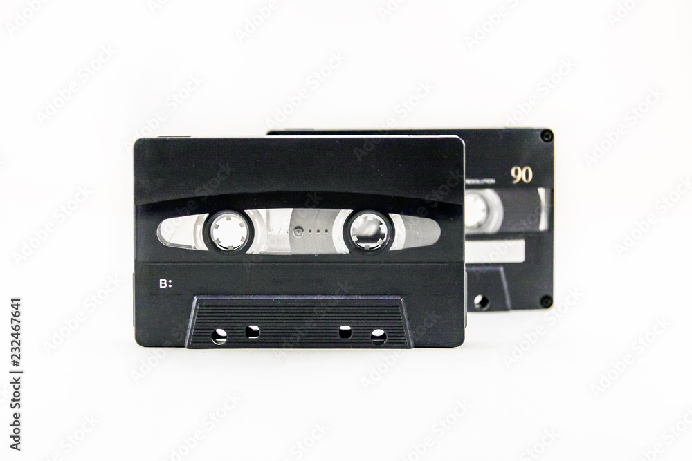 Old audio cassettes