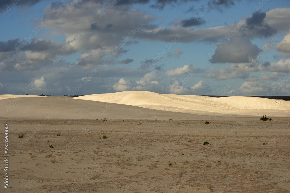 Dunes at sunset in Lancelin